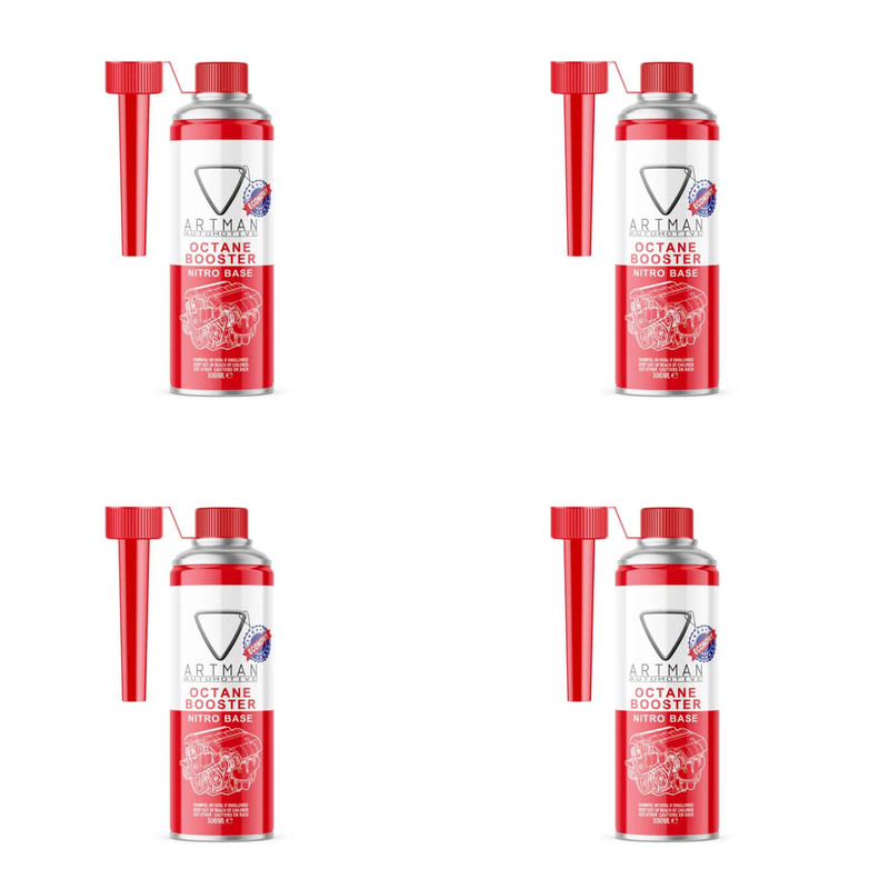 اکتان بوستر خودرو بنزینی آرتمن مدل 3001 حجم 300 میلی لیتر بسته 4 عددی