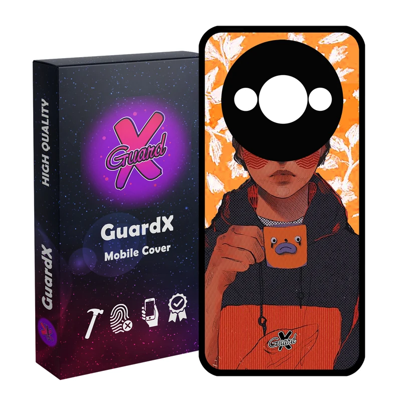 کاور گارد ایکس طرح Girl مدل Glass10319 مناسب برای گوشی موبایل شیائومی Redmi A3 4G/ A3X 4G/ Poco C61