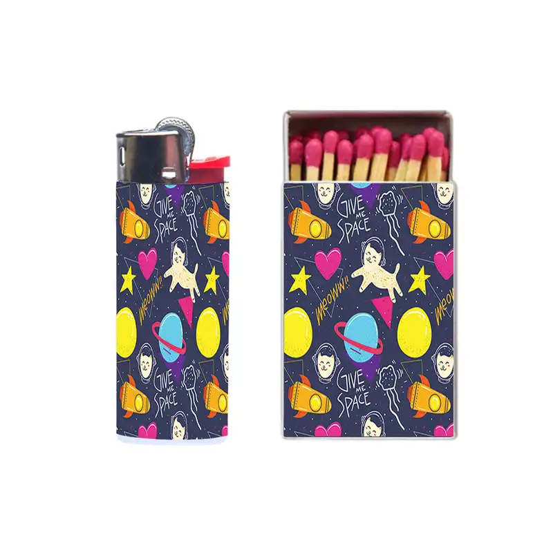 فندک مدل یونیکورن کد 362 به همراه کبریت