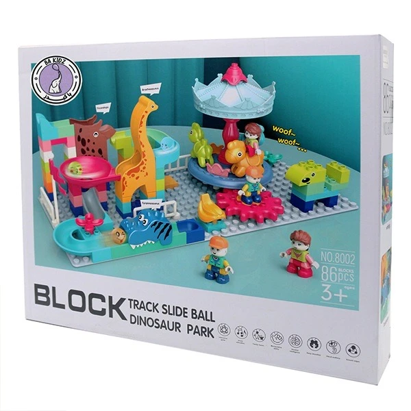 ساختنی 86 تکه باکیدز مدل پارک دایناسور کد 25025