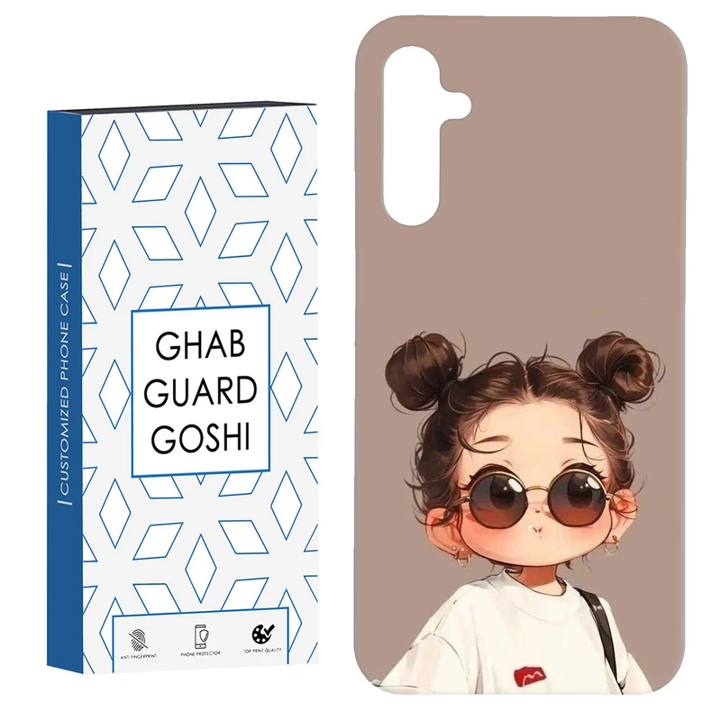 کاور قاب گارد گوشی طرح دخترانه کد Dimo-921 مناسب برای گوشی موبایل سامسونگ Galaxy A54