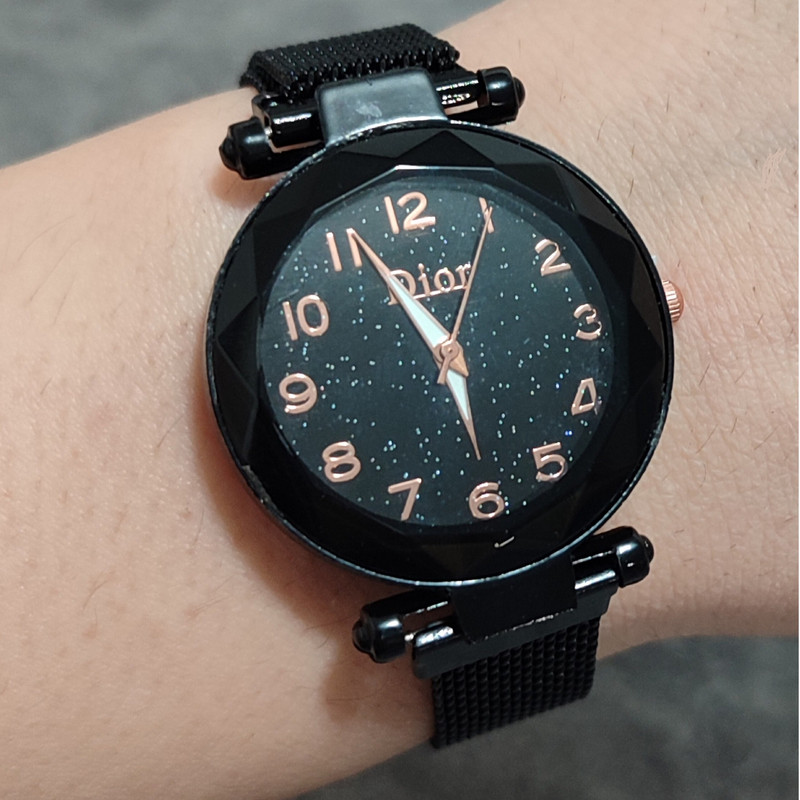 ساعت مچی عقربه ای زنانه مدل مگنتی کد 01 ساعت مچی عقربه ای زنانه مدل مگنتی کد 01