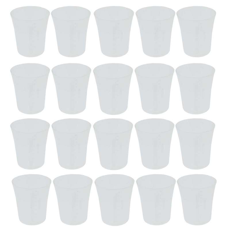 پیمانه دارویی مدل pl کد 40 مجموعه 20 عددی