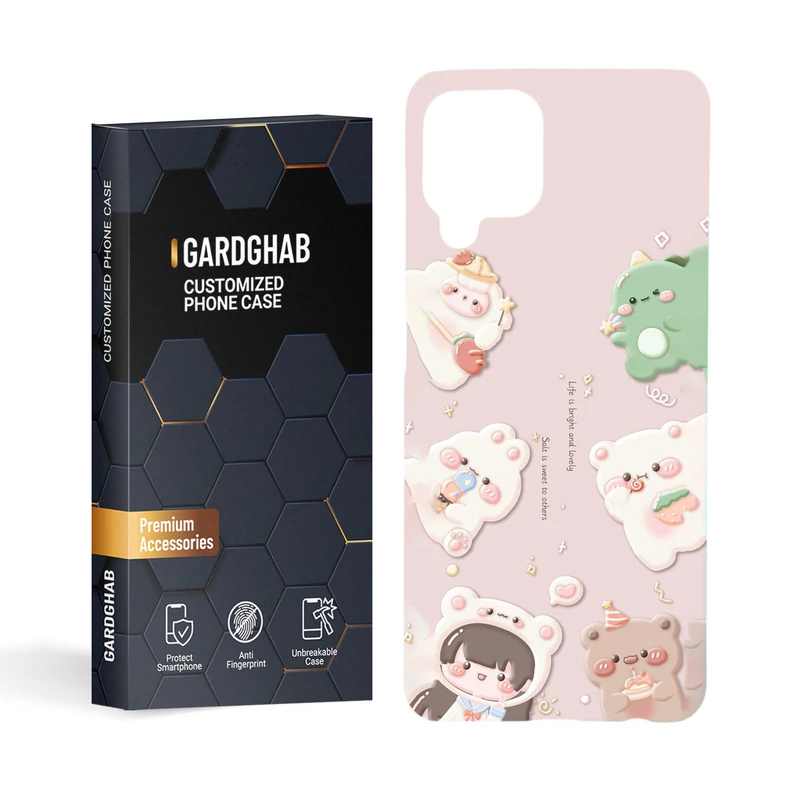 کاور گارد قاب مدل فانتزی مناسب برای گوشی موبایل سامسونگ Galaxy A22 4G