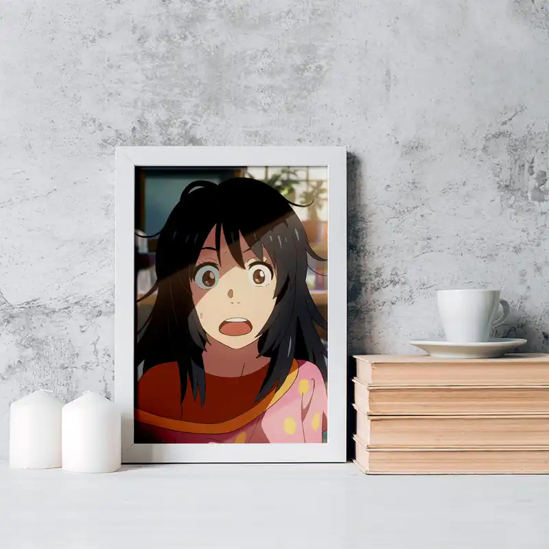 تابلو خندالو مدل میتسویا میامیزو انیمه یورنیم کد 16259