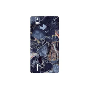 MAHOOT Broken black marble Cover Sticker for Huawei Ascend P2