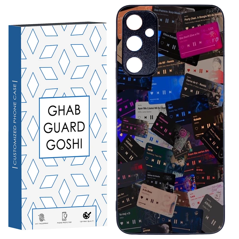 کاور قاب گارد گوشی طرح موزیک کد TPU-264 مناسب برای گوشی موبایل سامسونگ Galaxy A05s