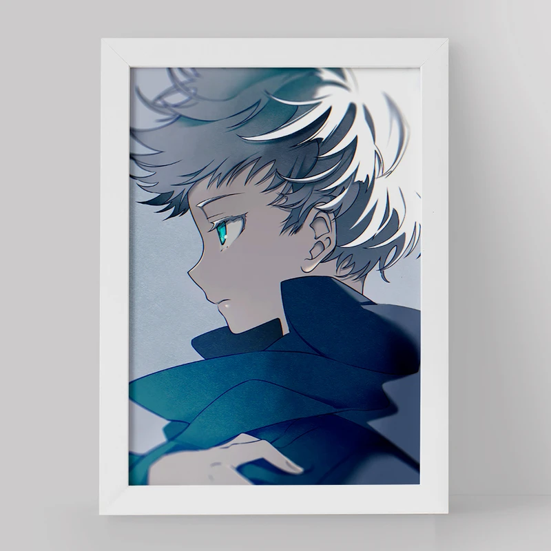 تابلو خندالو مدل کودکی گوجو ساتورو انیمه جوجوتسو کایزن کد 11127