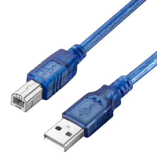 كابل USB پرينتر مدل شيلددار طول 1.5 متر