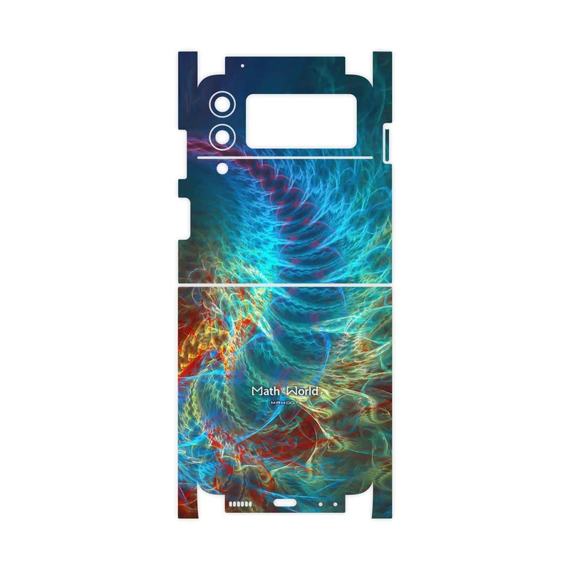 برچسب پوششی ماهوت مدل Mathematical Geometric Shape 1-FullSkin مناسب برای گوشی موبایل سامسونگ Galaxy Z Flip3 5G