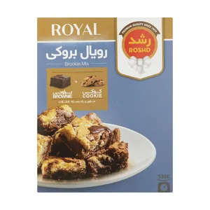 پودر شیرینی رویال بروکی رشد - 530 گرم 