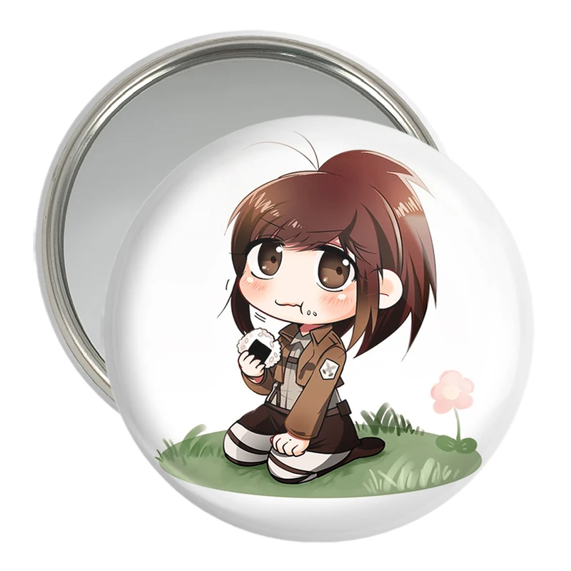 آینه جیبی خندالو مدل ساشا انیمه اتک آن تایتان Attack on Titan کد 18555