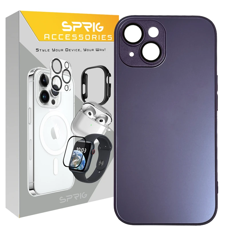 کاور اسپریگ مدل AG glass مناسب برای گوشی موبایل اپل Iphone 13