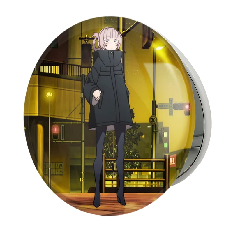 آینه جیبی خندالو طرح نازونا ناناکوسا انیمه کال آف نایت مدل تاشو کد 17820