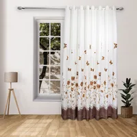 پرده نوین دکور سیلوانا مدل رز 4020 سایز 280x300 سانتی&zwnj;متر