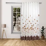 پرده نوین دکور سیلوانا مدل رز 4020 سایز 280x300 سانتی‌متر