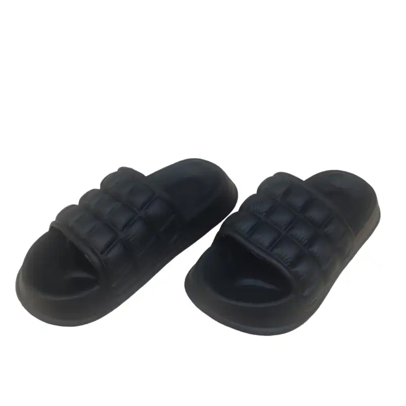 دمپایی زنانه مدل DZ109 LMR لام رنگ مشکی