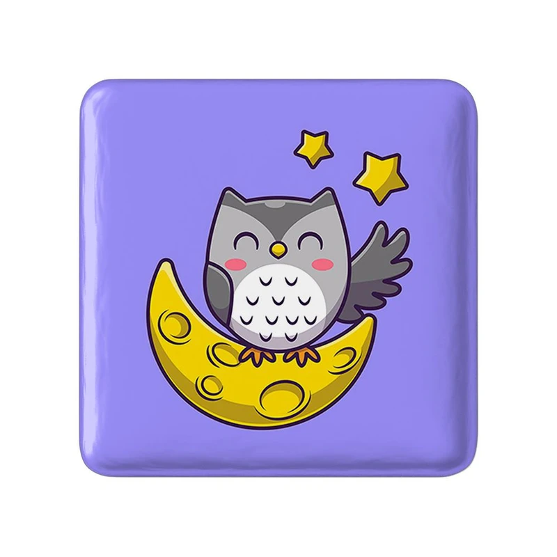 مگنت خندالو مدل حیوانات بامزه جغد کد 25416