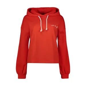 هودی زنانه ال سی وایکیکی مدل 0W37932Z8-GYE-RED