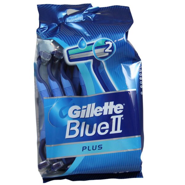 خود تراش ژیلت مدل Blue 2 Plus بسته 15 عددی