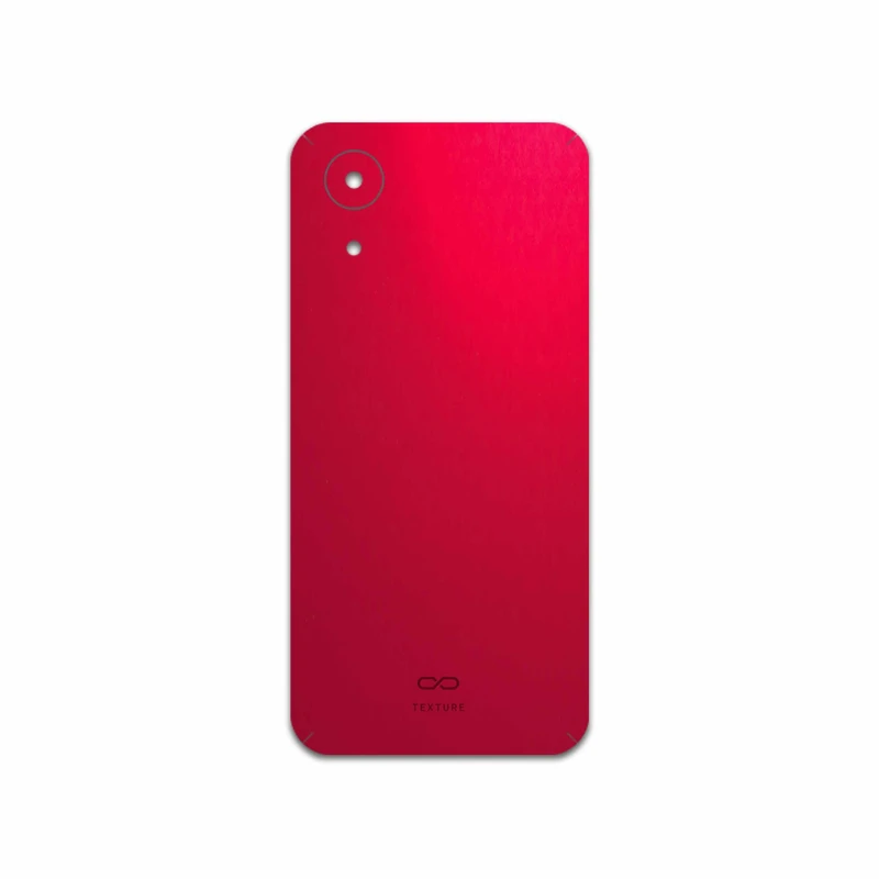 برچسب پوششی ماهوت مدل Matte-Warm-Red مناسب برای گوشی موبایل سامسونگ Galaxy A03 Core