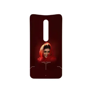MAHOOT Portrait of an Indian Woman Cover Sticker for Motorola Moto X Style