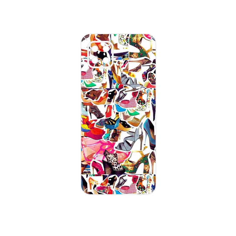 برچسب پوششی ماهوت مدل Collage of High heel Shoes مناسب برای گوشی موبایل سامسونگ Galaxy F22