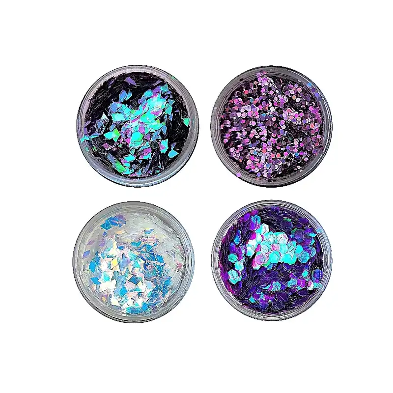 پولک ناخن مدل koli مجموعه 4 عددی