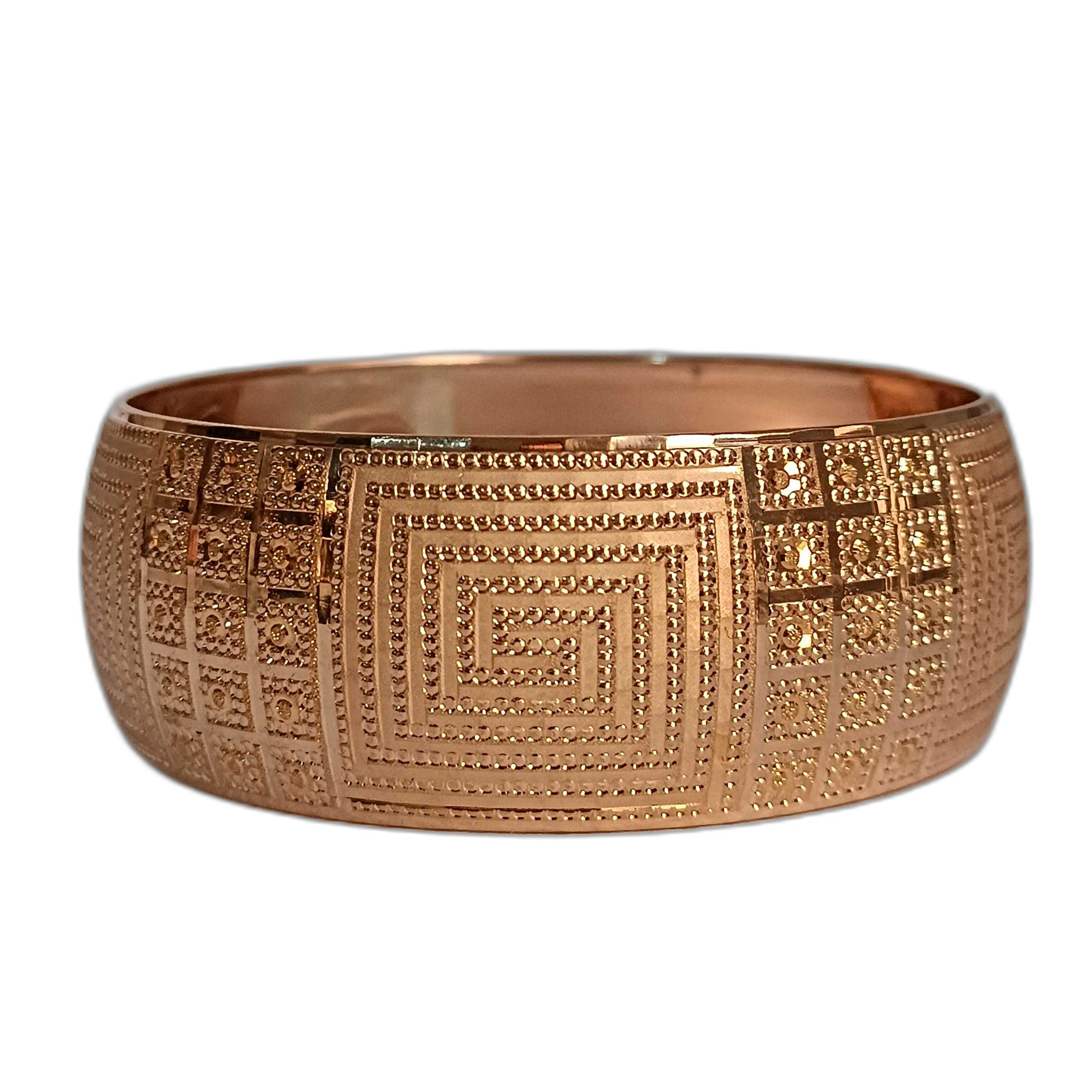 النگو طلا 18 عیار زنانه رز کد 254S2