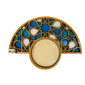 زیرلیوانی سرهه مدل چوبی دولایه کد 012