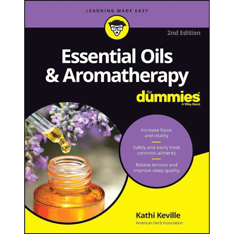 کتاب Essential Oils & Aromatherapy For Dummies اثر Kathi Keville انتشارات For Dummies