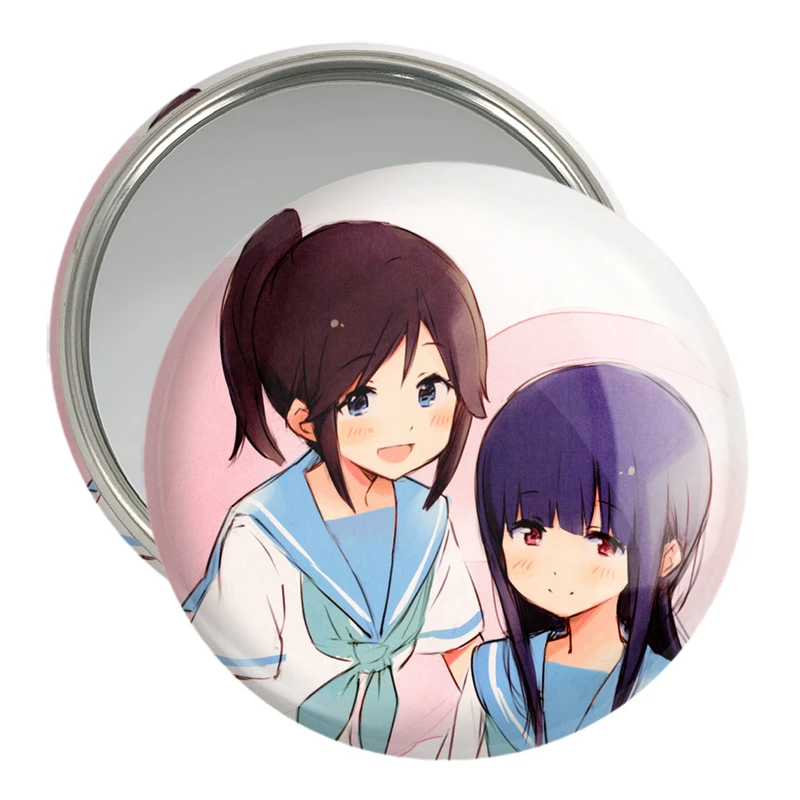 آینه جیبی خندالو مدل کاساکی و میزور انیمه لیز و پرنده آبی کد 23822