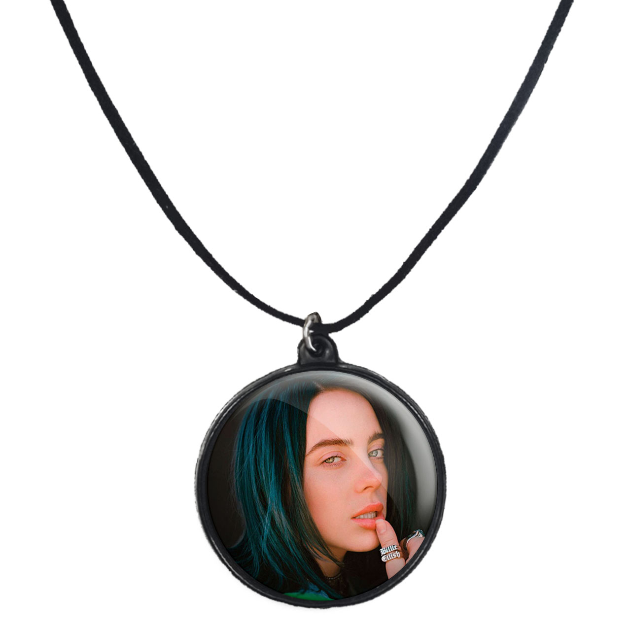 گردنبند پرمانه طرح بیلی آیلیش کد pmb.20037 مدل دو طرفه