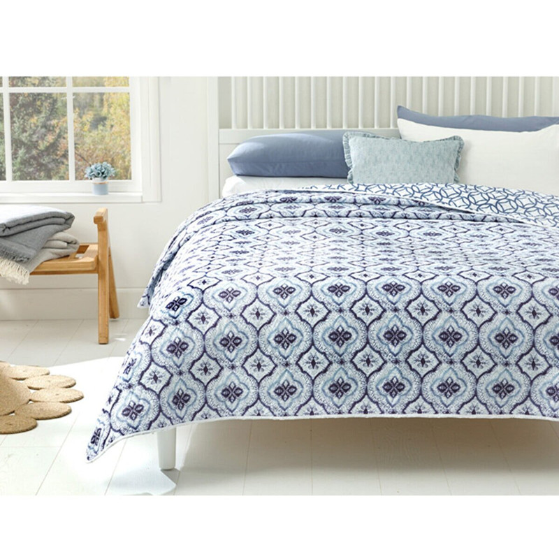روتختی انگلیش هوم مدل Tribal Damask یک نفره سایز 220x160 سانتی متر