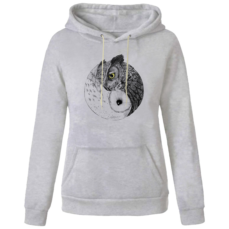 هودی زنانه مدل جغد کد AA68