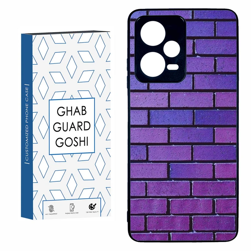 کاور قاب گارد گوشی طرح دیوار آجری کد TPU-255 مناسب برای گوشی موبایل شیائومی  REDMI NOTE 12 PRO 5G