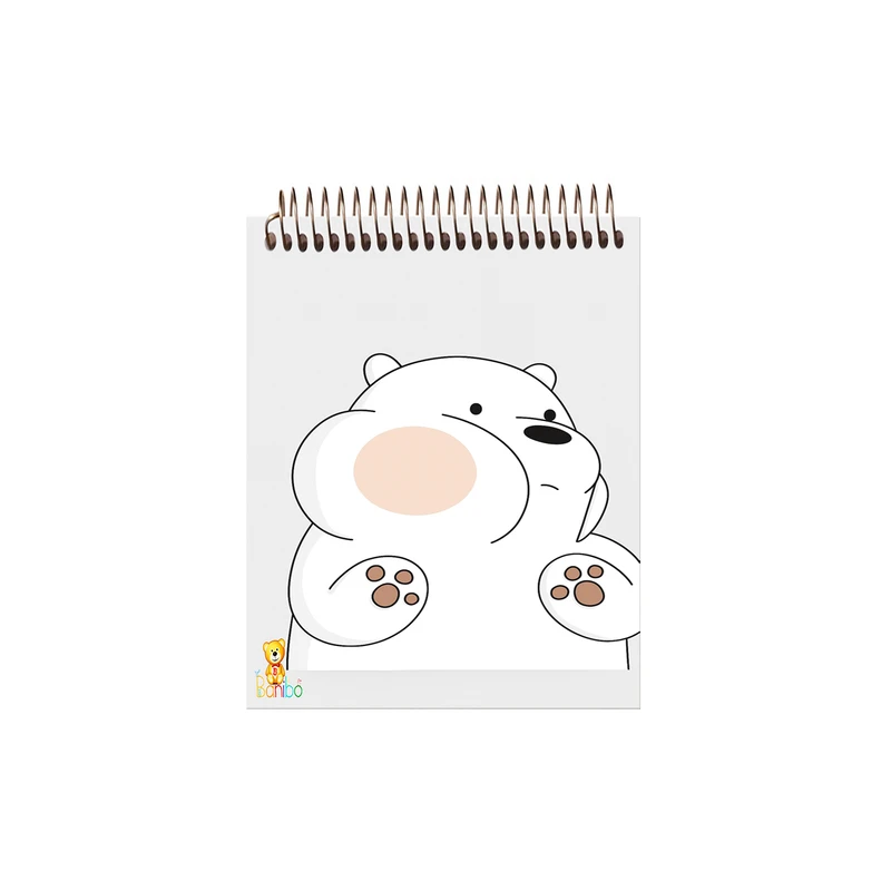 دفتر نقاشی 50 برگ بانیبو مدل  خرس کد 2613