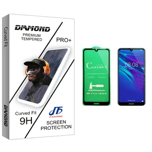 JF Diamond glass Ceramics Screen Protector For Huawei Y6 2019 هوآوی