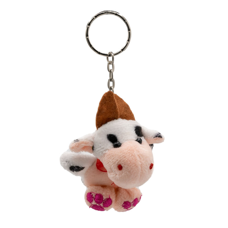 جاکلیدی دخترانه مدل عروسکی طرح گاو کد 03 جاکلیدی دخترانه مدل عروسکی طرح گاو کد 03