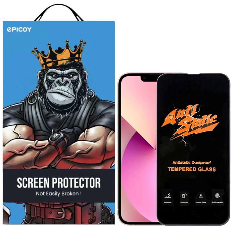 محافظ صفحه نمایش اِپیکوی مدل Antistatic Dustproof مناسب برای گوشی موبایل اپل iPhone 13 mini