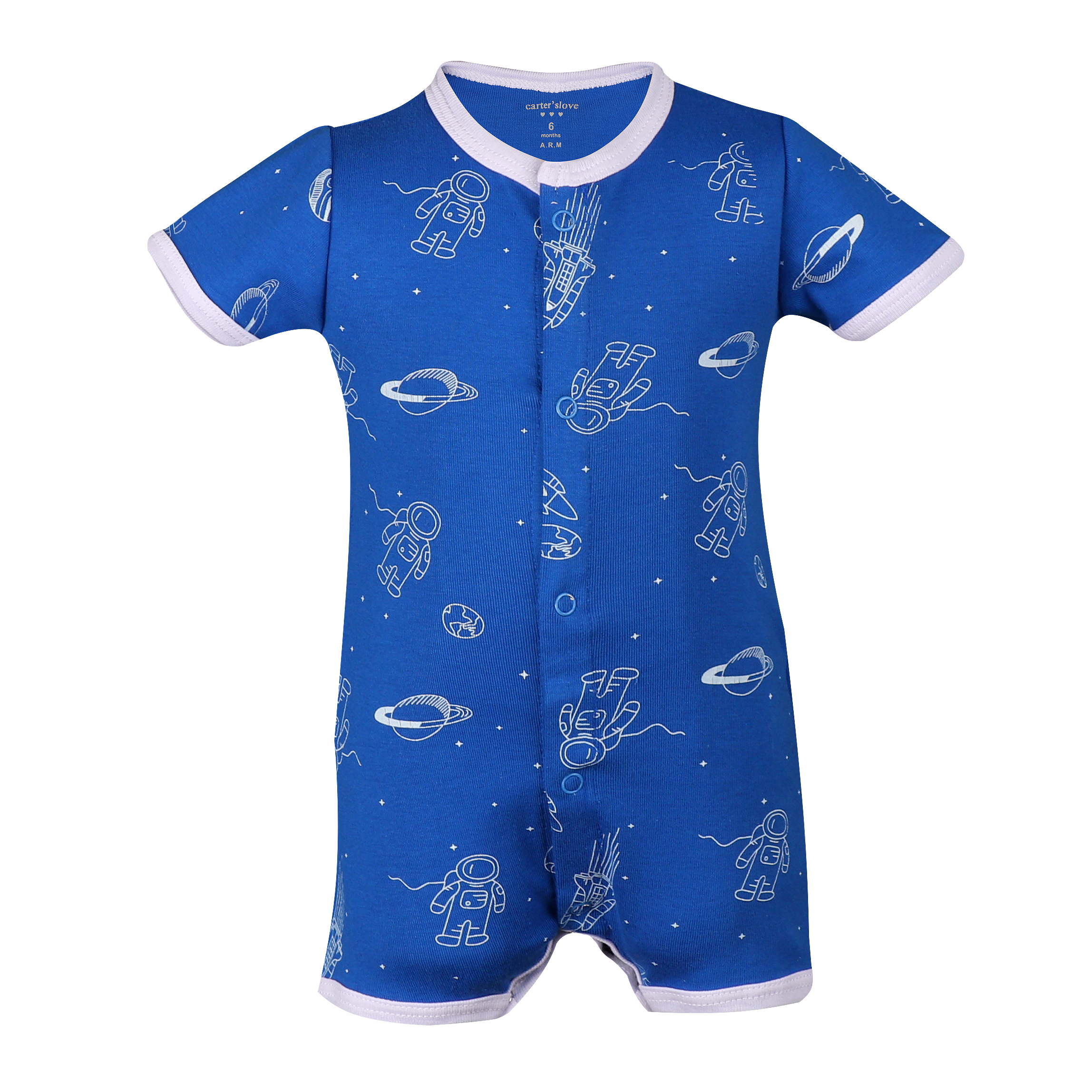سرهمی پسرانه کارترز مدل فضایی ARM رنگ آبی