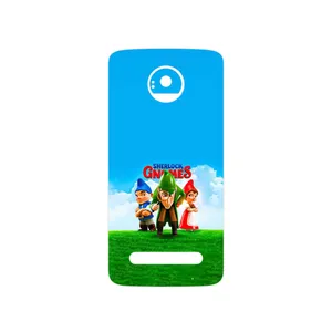 MAHOOT Sherlock Gnomes Cover Sticker for Motorola Moto Z2 Play