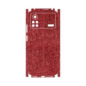 MAHOOT Fabric Texture 4-FullSkin Cover Sticker for Xiaomi Poco X4 Pro 5G