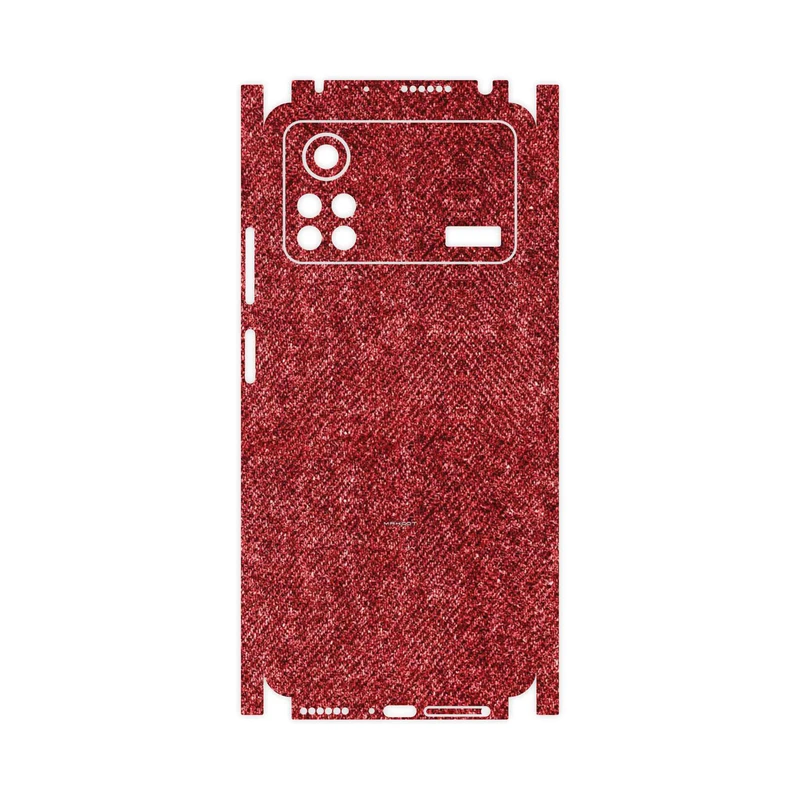 برچسب پوششی ماهوت مدل Fabric Texture 4-FullSkin مناسب برای گوشی موبایل شیائومی Poco X4 Pro 5G