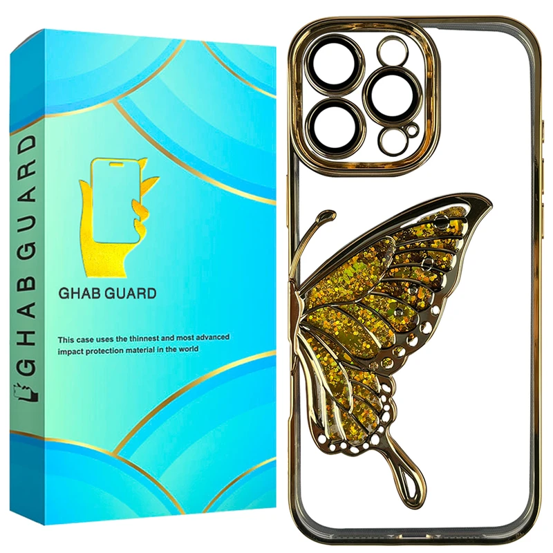 کاور قاب گارد پروانه مدل BATF30 مناسب برای گوشی موبایل اپل iPhone 16 Pro