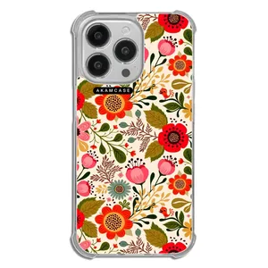 AKAM AMC-WTA13PRO-FLOWERS4 Cover For Apple iPhone 13 Pro