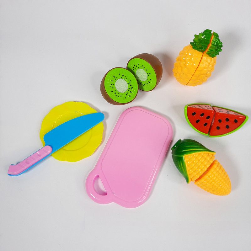 ست اسباب بازی آشپزخانه مدل برش میوه و سبزیجات کد L001-5AB