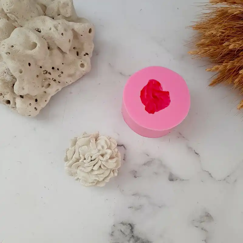 قالب شمع مدل گل میخک