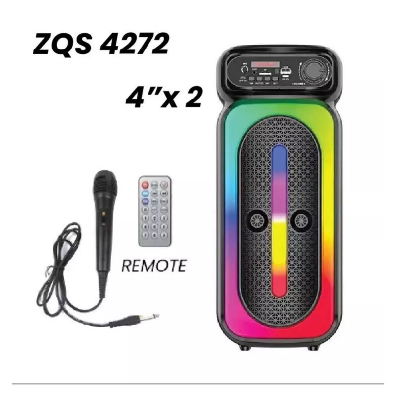 اسپیکر بلوتوثی قابل حمل مدل ZQS-4272