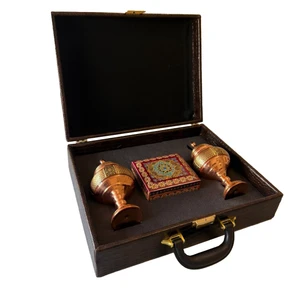 ست هدیه شکلات-خوری و جعبه خاتم مدل 0036